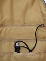 Рюкзак с отделением для ноутбука до 15,6" и USB-портом для зарядки (Бохо слоны)