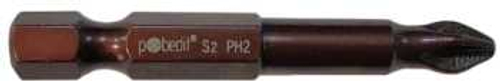 Бита DELUXE, PH 2х90 мм, S2+Bronze+AntiSlip, Pobedit 2 шт. блистер