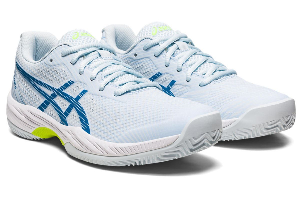 Женские теннисные кроссовки Asics Gel-Game 9 Clay/OC - sky/reborn blue