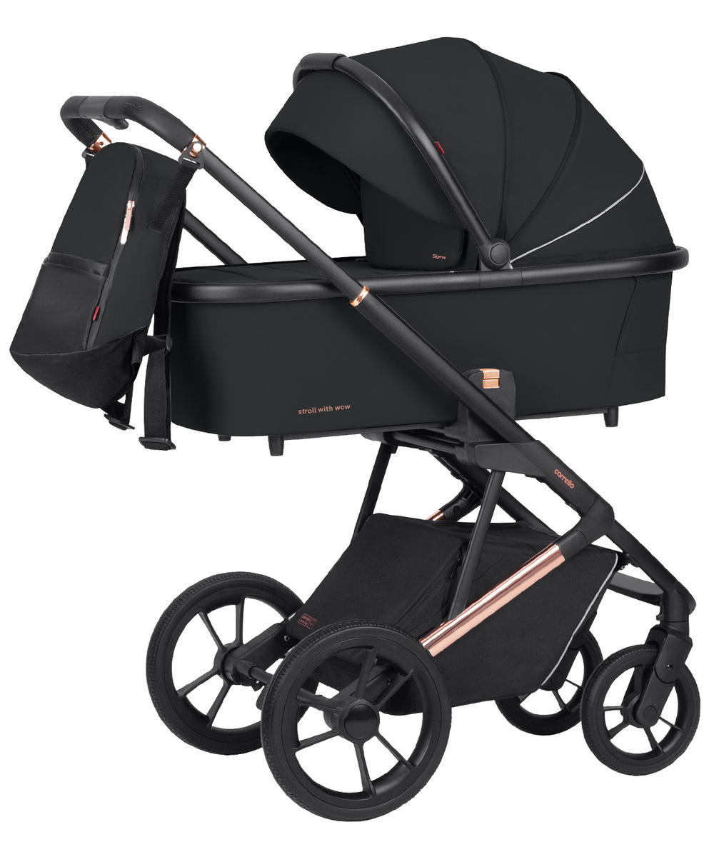 Коляска 2 в 1 Carrello Sigma CRL-6509 Obsidian Black