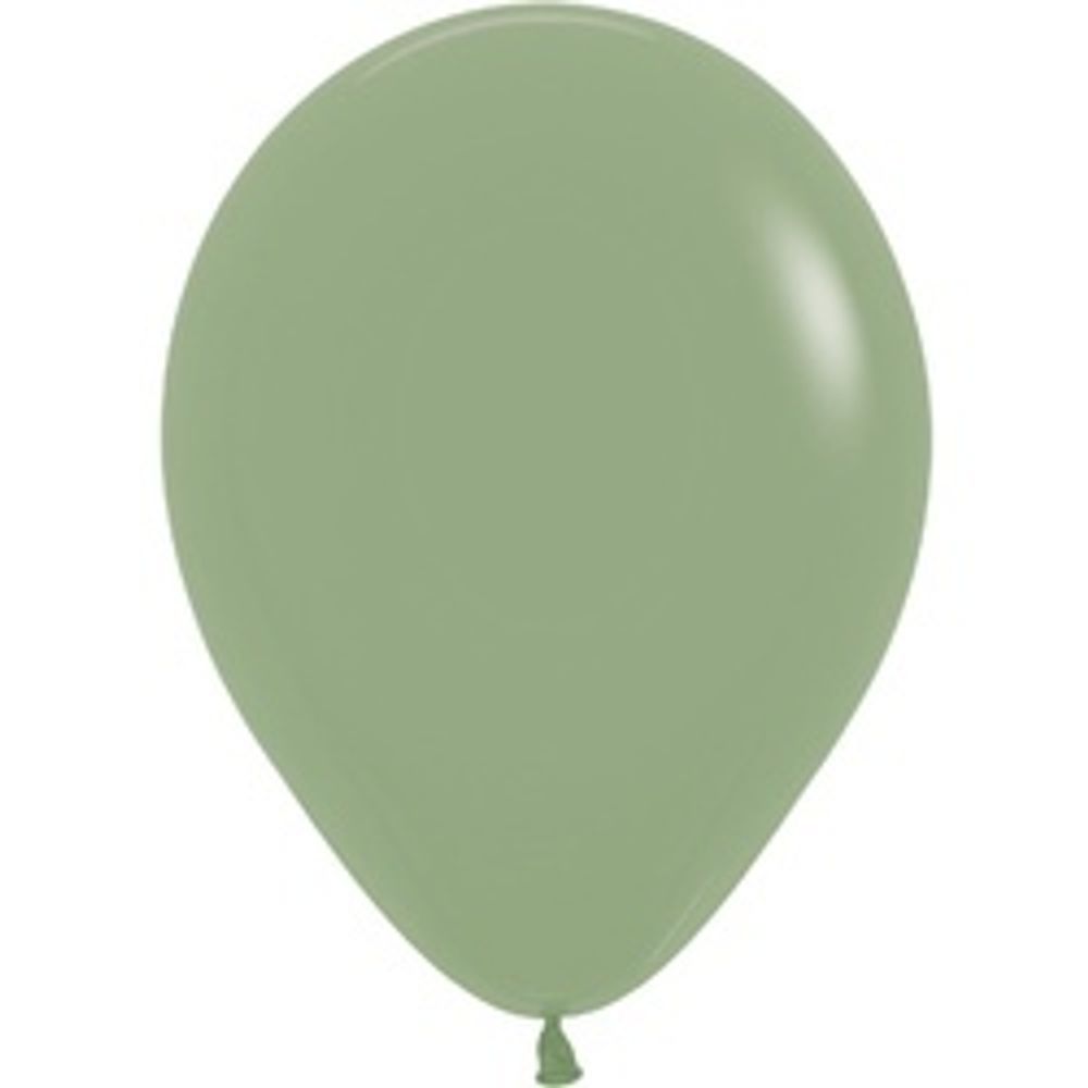 Шар (12"/30 см) Эвкалипт (027), пастель 12 шт.