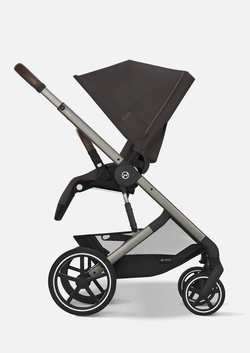 Cybex Детская коляска Balios S Lux BLK 2 в 1 цвет Chocolate Brown