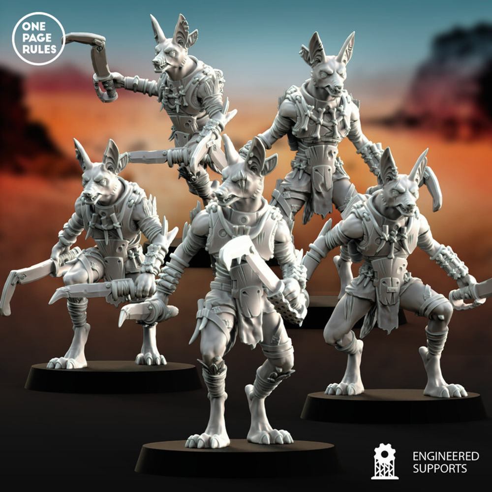 Xenos Armies Tau Empire Kroot Carnivore Squad 1 шт. миниатюра для dnd, днд, pathfinder, фентези, Настольная игра, НРИ, Варгейм, РПГ