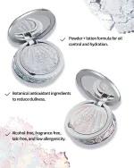 Запеченная пудра Flower Knows Shell's Jewel Collection Baked Podwer - 01 Cloudy Blue