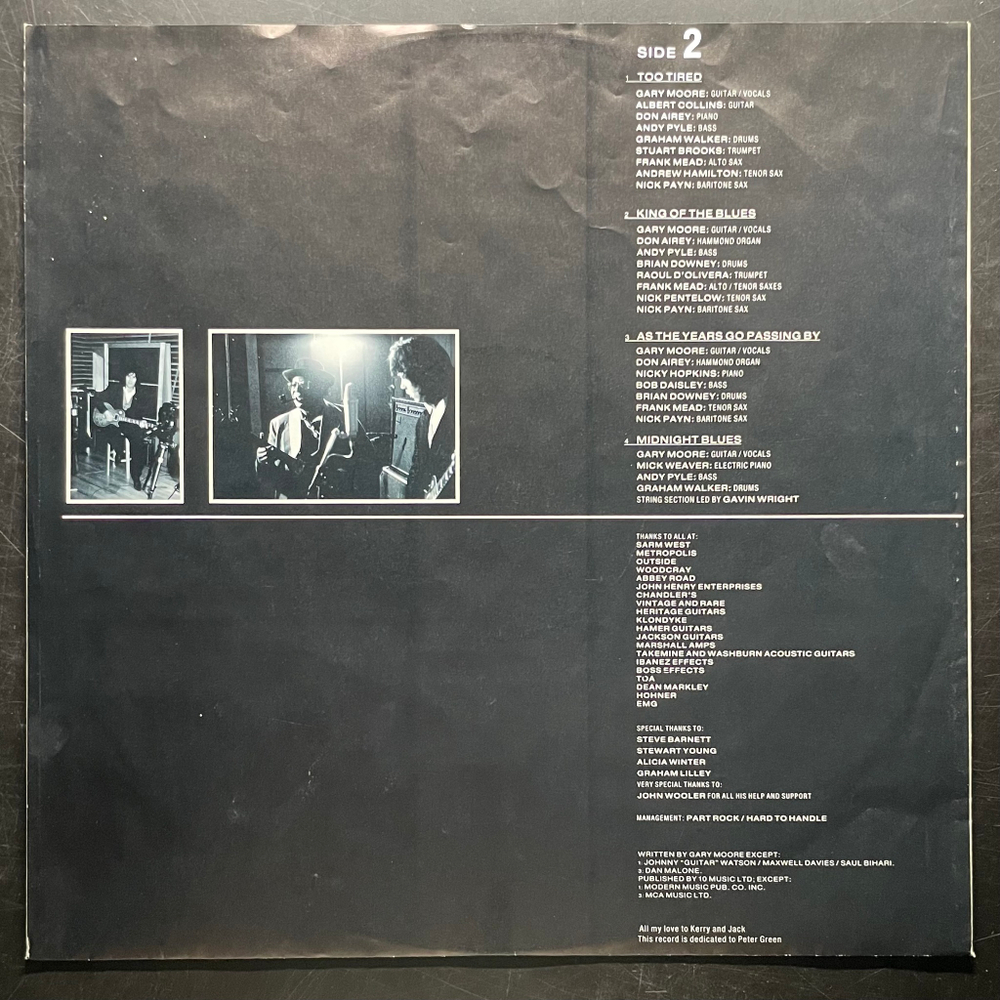 Виниловая пластинка Gary Moore - Still Got The Blues LP