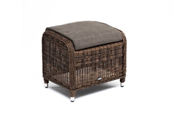 "Толедо" пуф плетеный, цвет коричневый