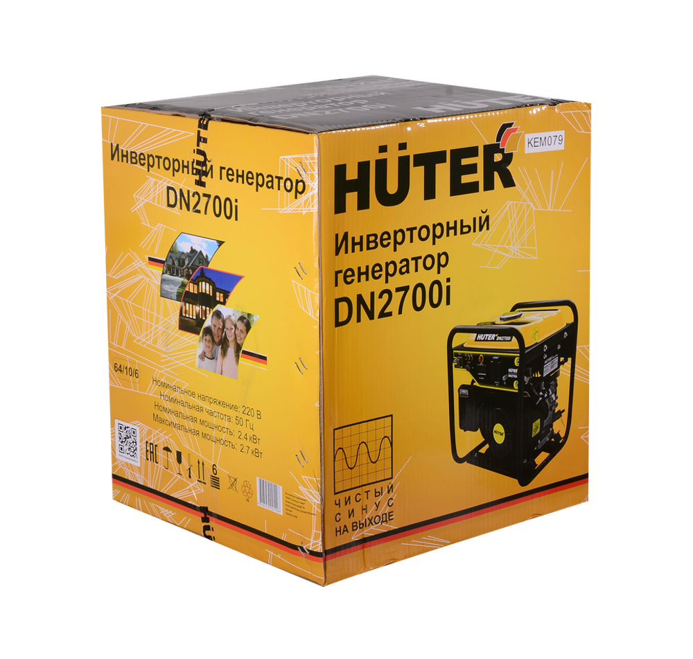 Инверторный генератор Huter DN2700i