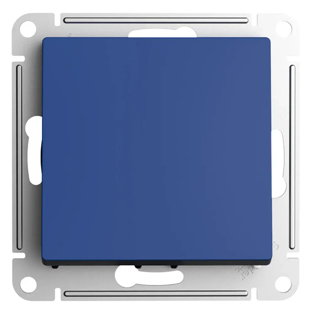 ATLASDESIGN 1-клавишный ВЫКЛЮЧАТЕЛЬ, сх.1, 10АХ, механизм, АКВАМАРИН