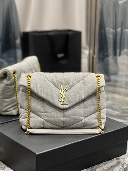 Saint Laurent Loulou Puffer Bag 29 cm