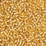 Японский бисер TOHO Round 11/0 (№22), с внутренним серебрением, прозрачный