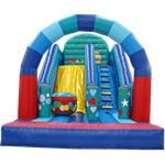 Детский надувной батут-горка "Серпантин"