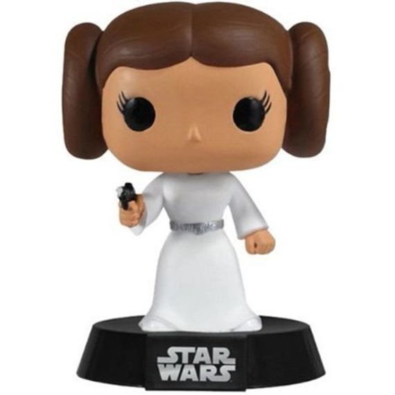 Funko POP Movie: Star Wars Princess Leia Bobble Head Vinyl Figure