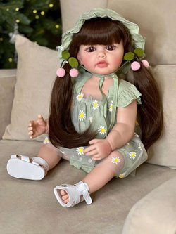 Кукла Реборн виниловая 55см в пакете (FA-105FVA)