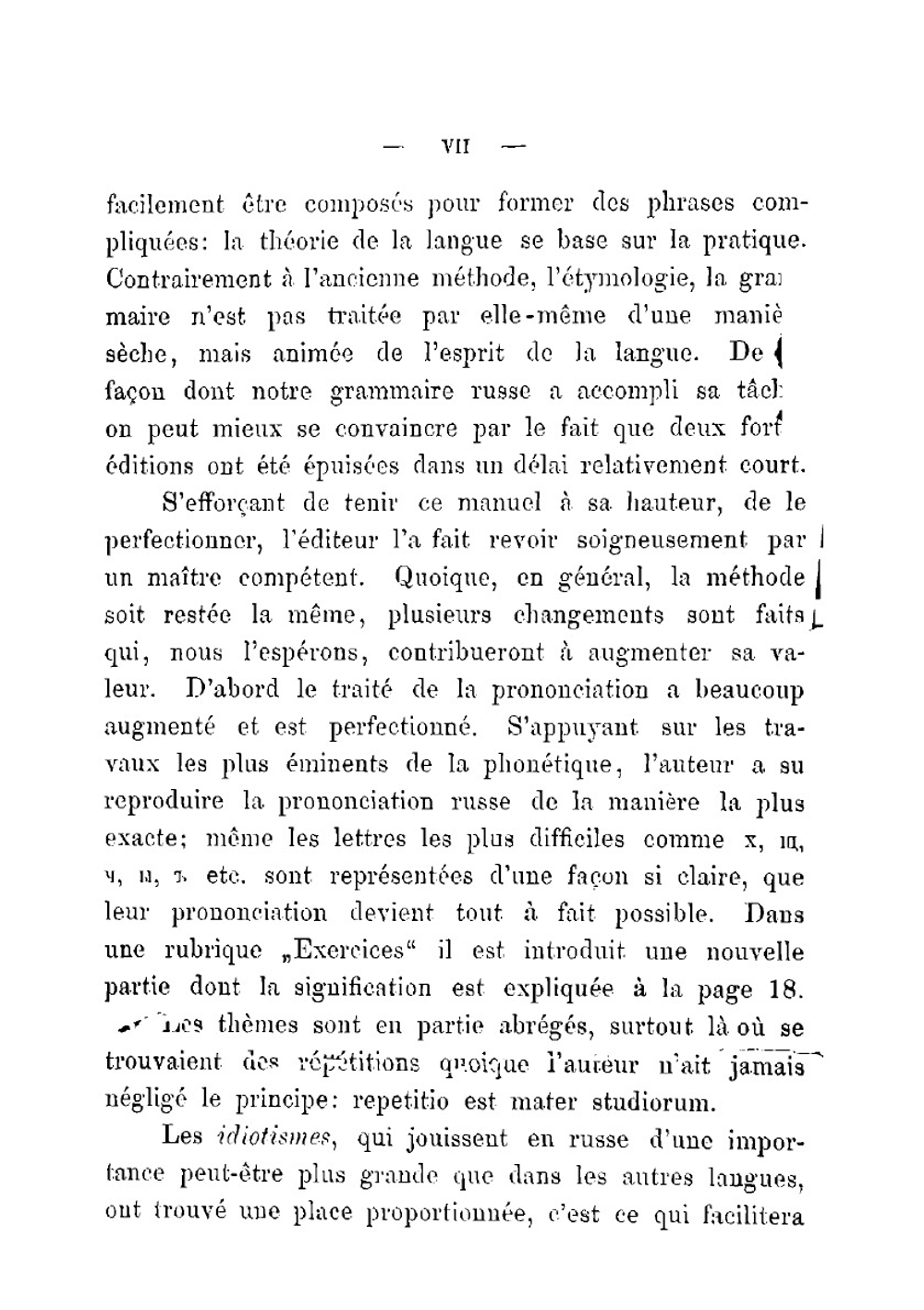 Grammaire Russe a L'usage Des Français (French Edition) | Paul Fuchs