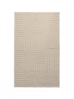 Коврик универсальный DeNASTIA 60x100 Barbara букле, х/б, молочный