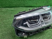 Битая Фара левая BMW X3 G01 (17-21) Adaptive LED