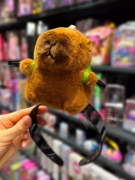 Ободок Капибара с черепашкой с заколками для волос Capibara