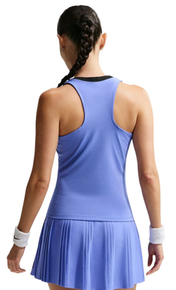 Женский топ теннисный Nike Court Advantage Dri-Fit Tennis Tank - sapphire/sapphire