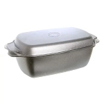 Гусятница 5,5 л литой алюминий с крышкой-противнем КМ-г55