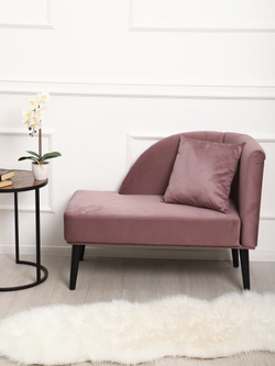 Кушетка Berger лиловый/венге