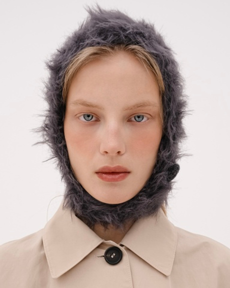 Вязаный чепчик Тучка