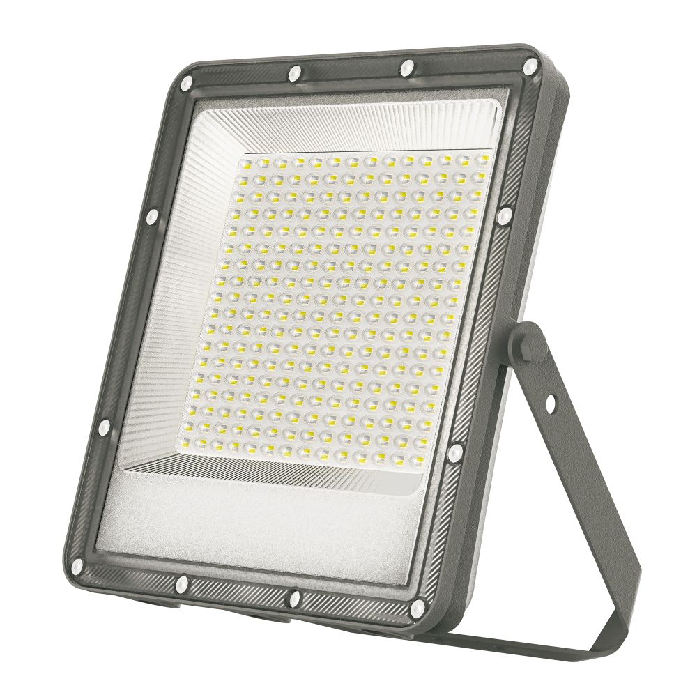 ULF-F51D-200W-6500K IP65 200-240V GREY Прожектор светодиодный. Дневной свет 6500K. Угол 90 градусов. Корпус серый. TM Uniel