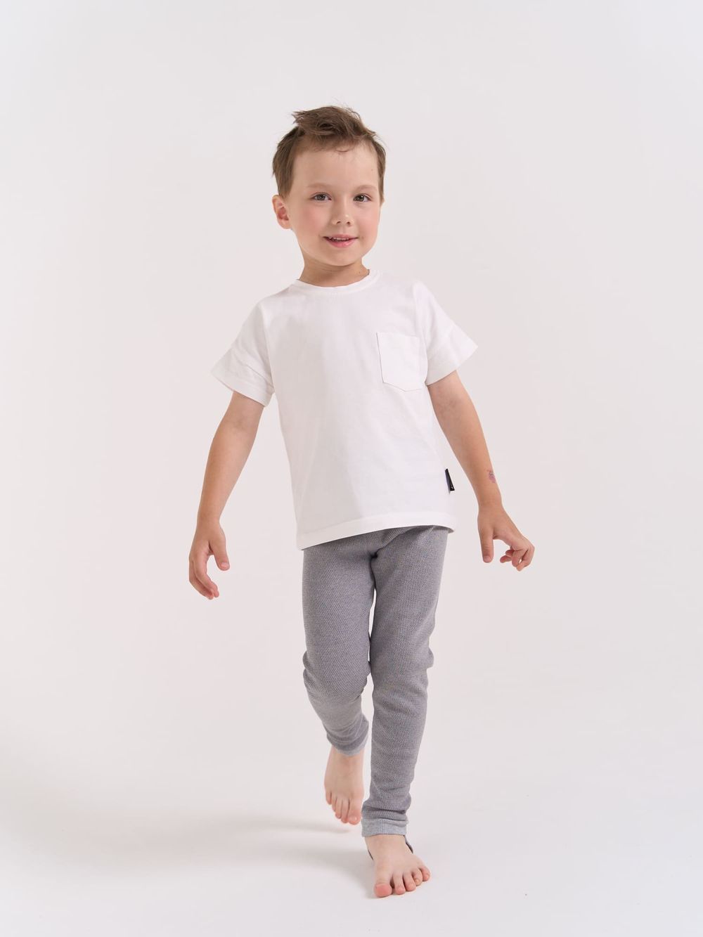 Кальсоны из термополотна "Графит" 7+ с гульфиком