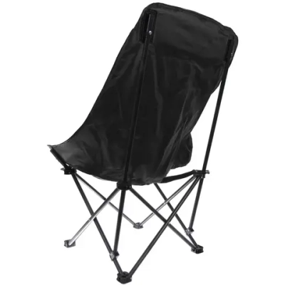 Кресло складное до 100 кг SJ-0113, 50*62*94 см, цвет: чёрный, ТуристМастер