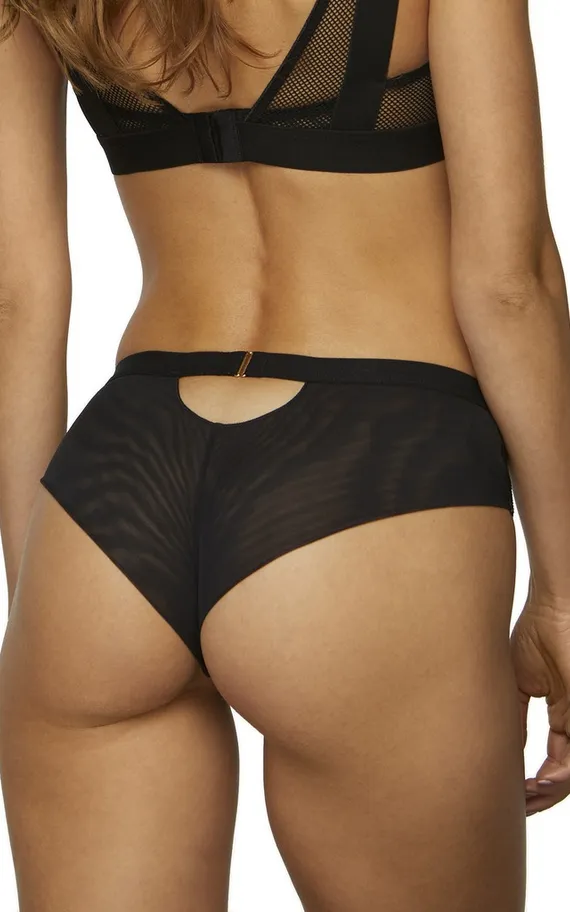 748/2-B LARA BLACK Трусы бразильяно