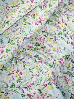 Наволочка комплект 2шт перкаль Сказка "Полевые цветы" 50x70 см на молнии