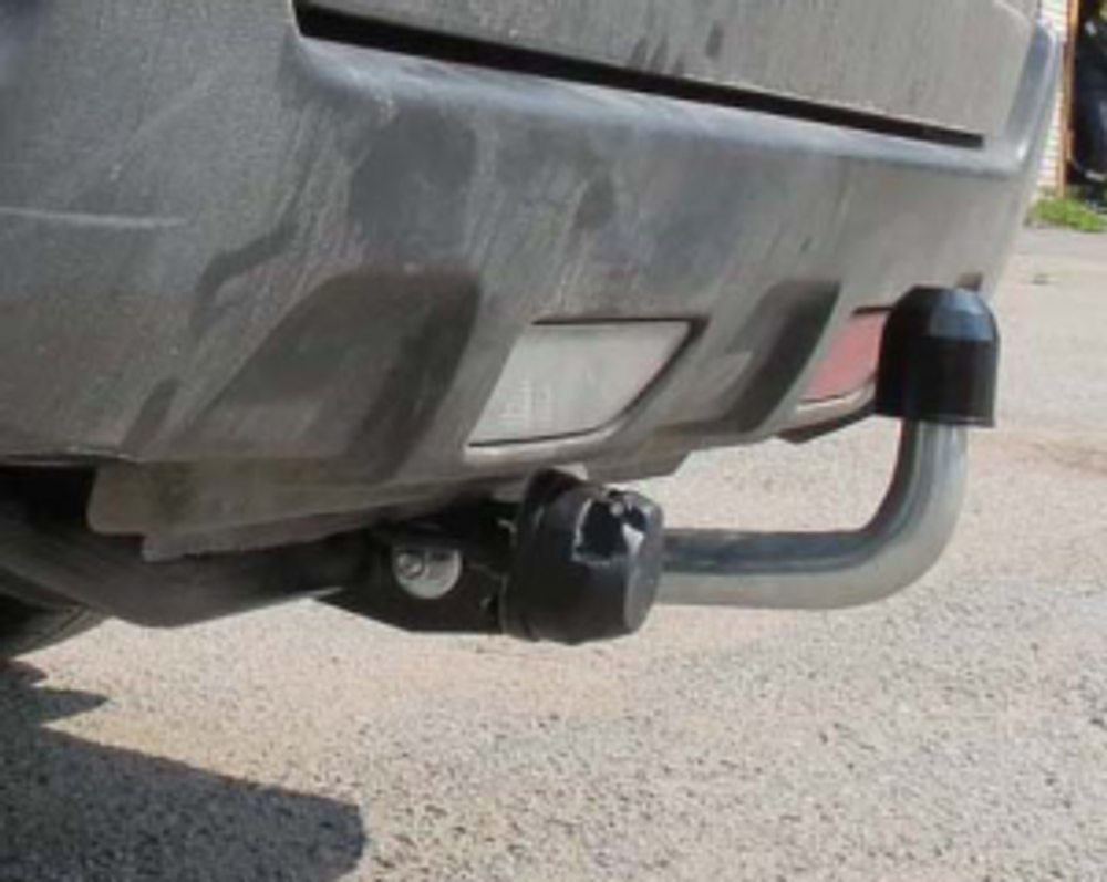 Фаркоп с оцинк. шаром Nissan X-Trail T31 2007-2015 крепление шара на двух болтах, (без электрики, паспорт и сертификат в комплекте) Motodor.91402-A