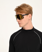 Спортивные очки GOG Kari / Matt Black / Polarized Reflex Gold