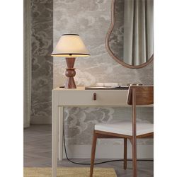 Светильник настольный Torhill, 13х38 см, бежевый