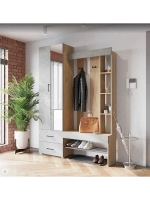 Прихожая Домино (золотой крафт)