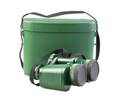 Бинокль детский Navir «Полевой» 3x, зеленый, с футляром - фото 2