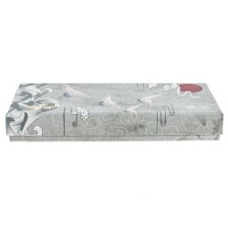 GAEM Набор подарочный: ручка перьевая, чернила (5 цветов), чернильница, L11 W4 H26 см