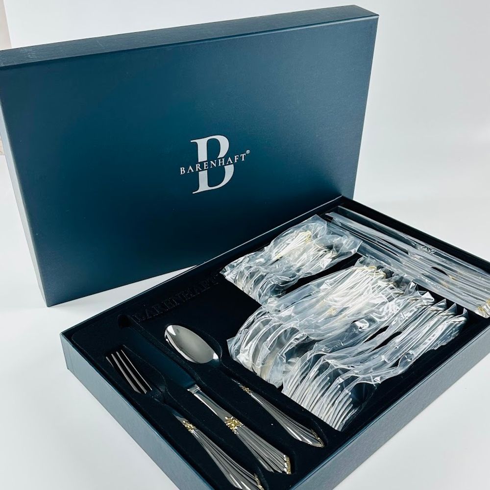 Lenardi 197-038 Набор столовых приборов 24пр. в под.уп.(х8)Металл