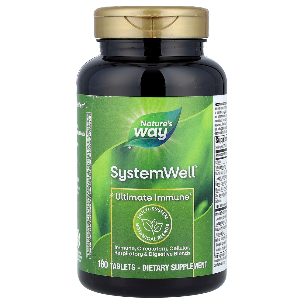 Nature's Way, System Well®, Ultimate Immune, 180 таблеток