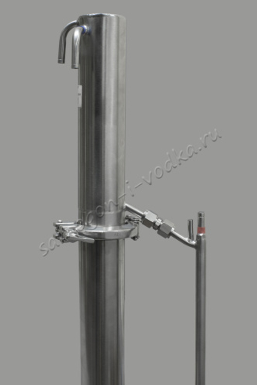 Штуцер Самогон и водка прямой под фиксацию гайкой