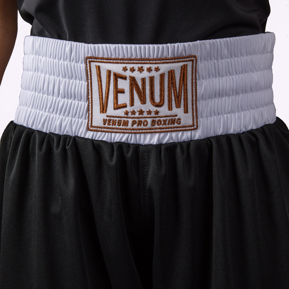 Шорты боксерские детские Venum Classic Black/Gold
