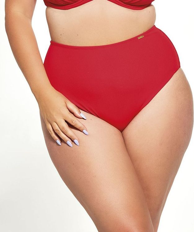 Плавки Kris Line Capri слипы High Waist (красный)