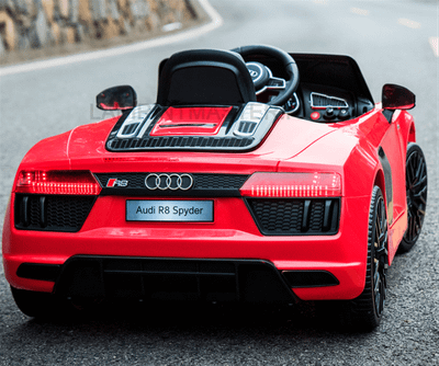 Детский электромобиль "AUDI R8" 6V, красный