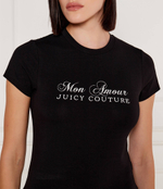 Футболка MON AMOUR Juicy Couture - черный(JCSCT224407)