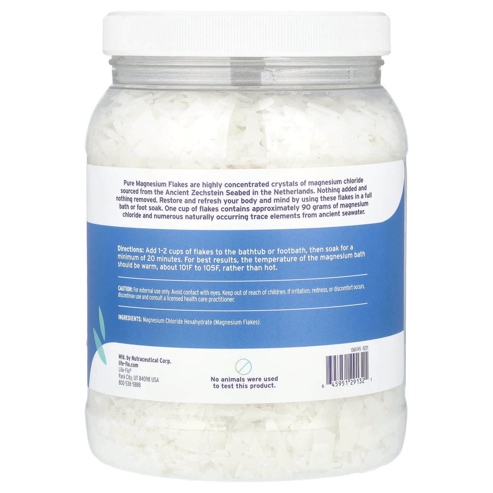 Life-flo, Хлопья чистого магния, суперконцентрированные, 2,75 фунта (44 унции)