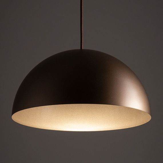 Подвесной светильник Nowodvorski Hemisphere Super S Satine Chocolate 10618