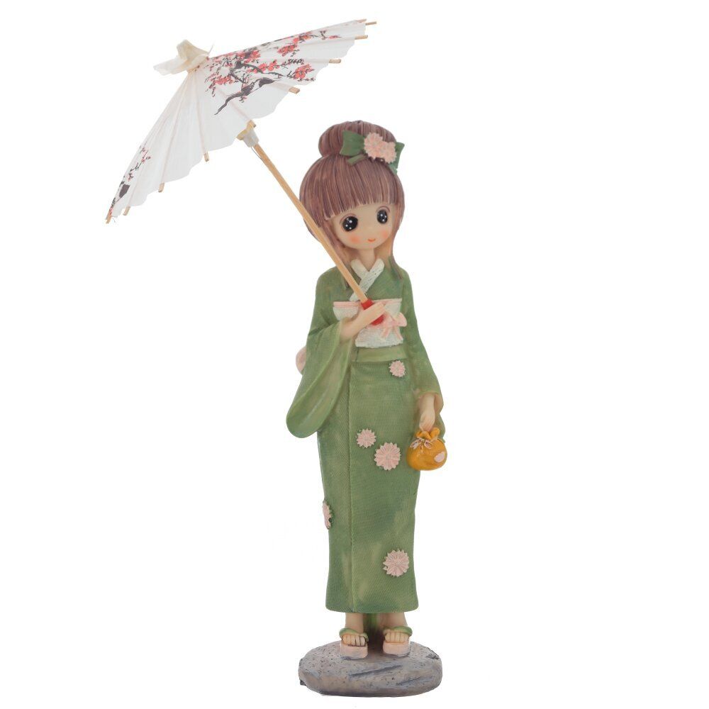 GAEM Фигурка декоративная "Гейша", L15 W15 H30 см, 2в.