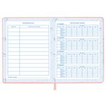 Дневник для музыкальной школы 170х215 мм, 48 л., обложка кожзам твердая, фольга, BRAUBERG, справочный материал, НОТКИ, 107368