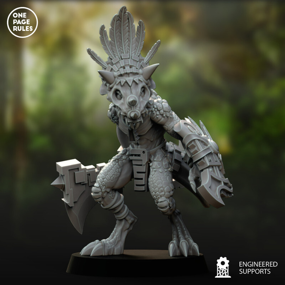 Grand Alliance Order Seraphon Saurus Oldblood миниатюра для dnd, днд, pathfinder, фентези, Настольная игра, НРИ, Варгейм, РПГ