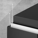 Сейф DELI "ET520" электронный замок + ключ, 310х200х200 мм, 4,5 кг, черный