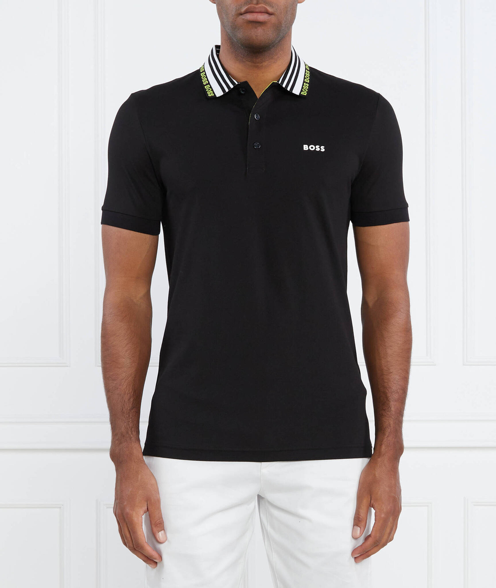 Поло BOSS GREEN - черный(50488270)